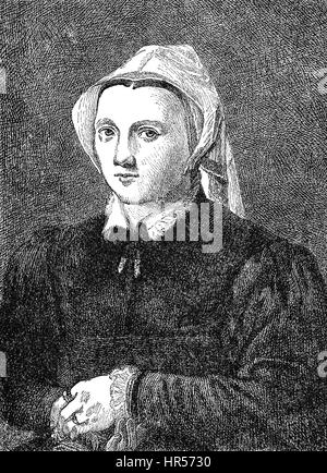 Katharina von Bora oder sterben lutherische, 1499-1552, die Ehefrau von Martin Luther Stockfoto