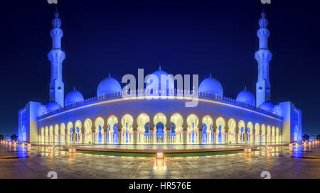 Sheikh Zayed Grand Moschee Stockfoto