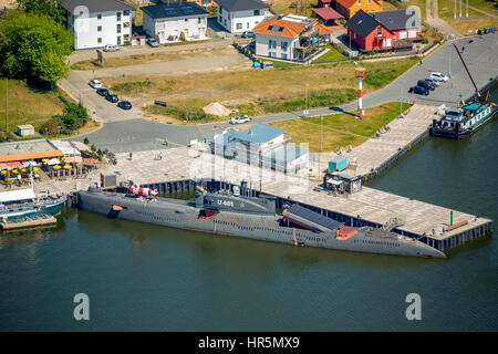 Historisch-Technisches Museum Peenemünde (HTM), u-Boot U-461, sowjetische Projekt 651 russischen u-Boot K-24, u-Boot Juliett-Klasse, Insel Usedom, Stockfoto
