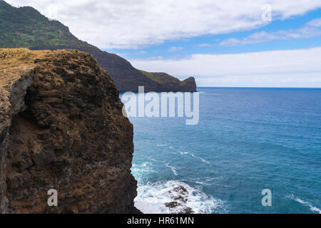 Küste in der Nähe von Ponta Delgada, Madeira, Portugal, Europa Stockfoto