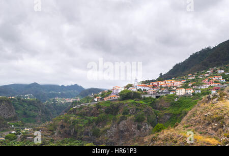 Küste in der Nähe von Ponta Delgada, Madeira, Portugal, Europa Stockfoto