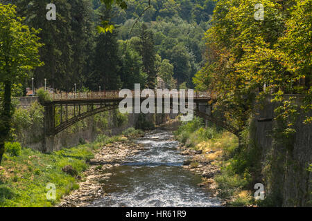 Deutche Spa in Baile Herculane, Mehedinti, Rumänien, Osteuropa Stockfoto