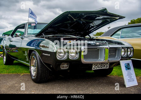 1969 Pontiac Firebird. Ellerslie Classic Car Show, 12. Februar 2017. Auckland, Neuseeland. Stockfoto