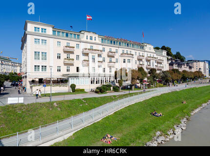 Hotel Sacher Salzburg, Österreich Stockfoto