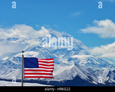 Denali - Mount Mckinley, Alaska Stockfoto