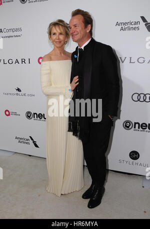 West Hollywood, Kalifornien, USA. Februar 2017. Stich. 25. Jährliche Elton John Academy Awards Viewing Party im West Hollywood Park. Quelle: Birdie Thompson/AdMedia/Alamy Live News Stockfoto