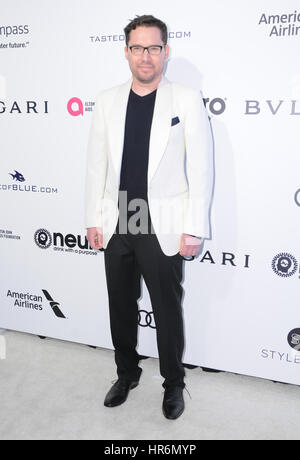 West Hollywood, CA, USA. Februar 2017. 26. Februar 2017: West Hollywood, Kalifornien: Bryan Singer. 25. Jährliche Elton John Academy Awards Viewing Party im West Hollywood Park. Quelle: Birdie Thompson/AdMedia/Alamy Live News Stockfoto