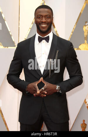 Hollywood, USA. 26. Februar 2017. Aldis Hodge. 89. annual Academy Awards, präsentiert von der Academy of Motion Picture Arts and Sciences statt im Hollywood & Highland Center. Bildnachweis: AdMedia/ZUMA Draht/Alamy Live-Nachrichten Stockfoto