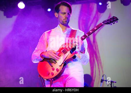 London, UK. 27. Februar 2017. Scott Hansen von Tycho führt auf elektrische Brixton am 27. Februar 2017 in London England. Bildnachweis: Michael Jamison/Alamy Live-Nachrichten Stockfoto