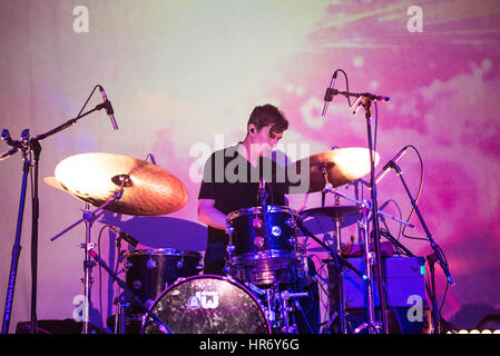 London, UK. 27. Februar 2017. Rory O'Connor von Tycho führt auf elektrische Brixton am 27. Februar 2017 in London England. Bildnachweis: Michael Jamison/Alamy Live-Nachrichten Stockfoto