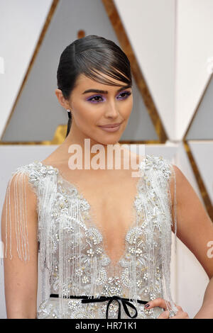 Hollywood, Kalifornien. 26. Februar 2017. Miss Universum 2012 Olivia Culpo besucht die 89. Oscar-Verleihung in Hollywood & Highland Center am 26. Februar 2017 in Hollywood, Kalifornien. | Verwendung Weltweit/Picture Alliance Credit: Dpa/Alamy Live-Nachrichten Stockfoto
