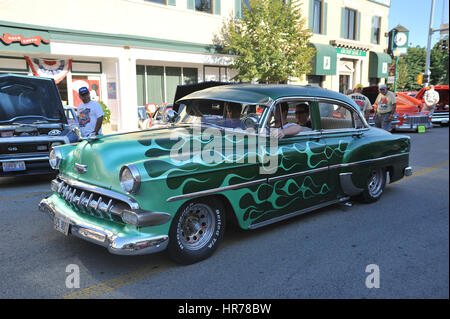 Morris Cruise Night, Morris, Illinois, 08.11.13 Stockfoto