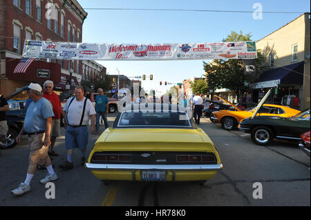 Morris Cruise Night, Morris, Illinois, 08.11.13 Stockfoto