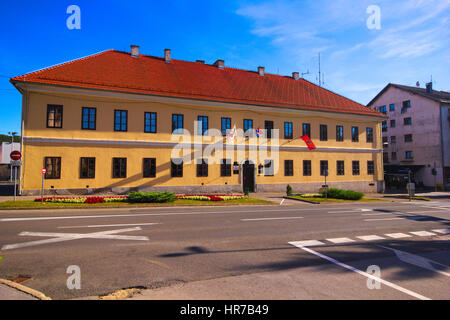 Otocac Stadt Regierungsgebäude Stockfoto