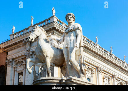 Statue von Romulus am Campidoglio, Rom, Italien Stockfoto