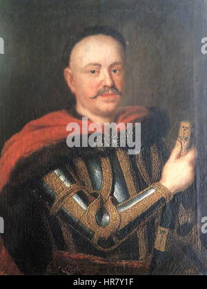 Stanislaw Herakliusz Lubomirski (1642-1702) Stockfoto