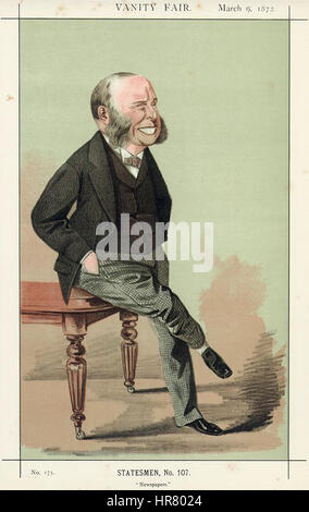 William Henry Smith Vanity Fair 9. März 1872 Stockfoto