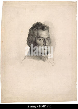 William Blake - Porträt von Wilson Lowry Stockfoto