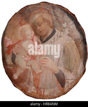 SV. Anton Padovanski (1. pol. 19. St.) Stockfoto