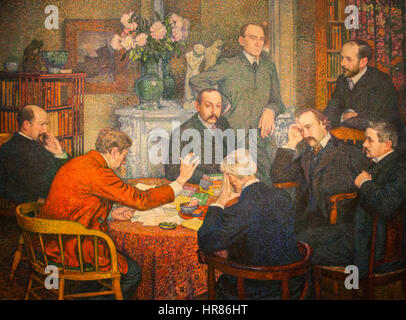 Theo van Rysselberghe The Reading 1903 Stockfoto