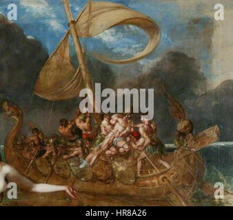 Die Sirenen und Ulysses von William Etty, 1837 (Schiff) Stockfoto