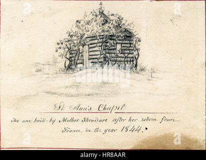 St Marys Sketchbook 19 - Shell-Kapelle (erweitert) Stockfoto