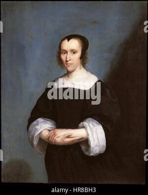 Van Ceulen ich, Cornelis Jonson, Portrait of a Woman, 1655-56 Stockfoto