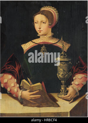 Der Meister mit dem Papagei - Hl. Maria Magdalena Stockfoto