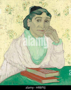 Van Gogh - l ' Arlesienne IV Stockfoto