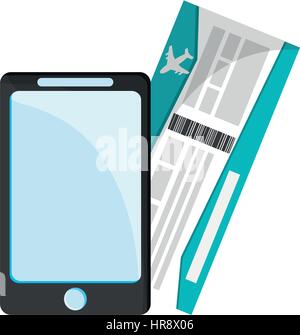 Smartphone-Geräte-Symbol Stock Vektor