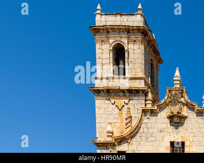 Papa Luna Schloss In Peniscola, Spanien Stockfoto