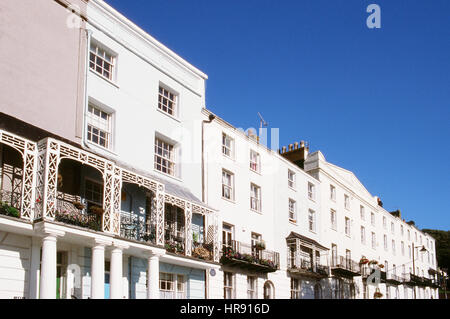 Wellington Square, Hastings, East Sussex UK Stockfoto