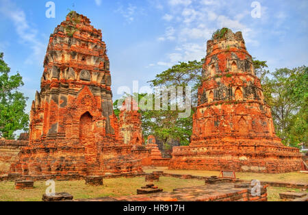 Wat Mahathat Ayutthaya historischen Park, Thailand Stockfoto