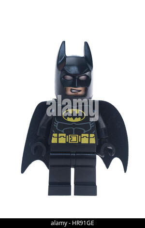 LEGO Batman Minifigur Stockfoto