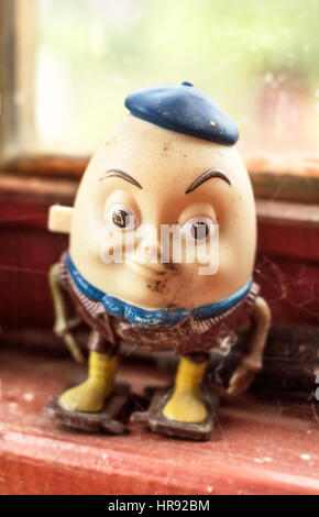 Humpty Dumpty Spielzeug alt für redaktionelle Bilder Stockfoto