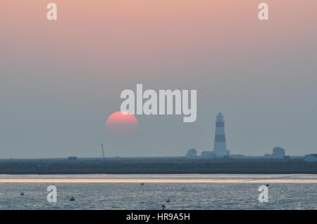 Orfordness Lighthouse, Suffolk, UK Stockfoto