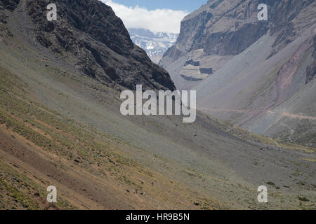 San Francisco Gletscher, San José de Maipo - Anden Santiago - Chile - 2016⠀ Stockfoto