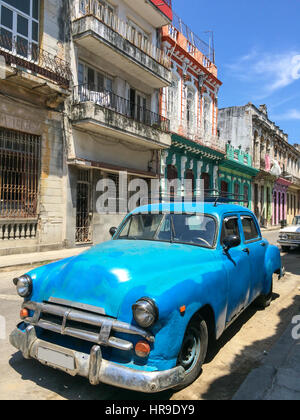 Klassische amerikanische Oldtimer in Havanna, Kuba Stockfoto