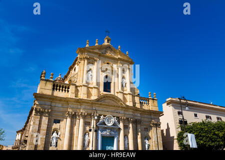 Santa Teresa Alla Kalsa Barockkirche in Palermo, Sizilien, Italien Stockfoto