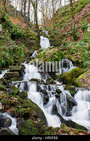 Hardcastle Klippen, Hebden Bridge, West Yorkshire Stockfoto