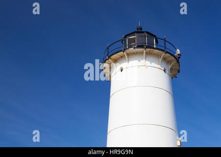 Nobska Licht, auch bekannt als Nobska Point Light ist ein Leuchtturm in Woods Hole befindet sich auf der südwestlichen Spitze von Cape Cod, Massachusetts. Stockfoto