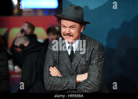 John C. Reilly Teilnahme an der Kong: Skull Island Holzaufkommens Premiere im Cineworld am Leicester Square, London. PRESSEVERBAND Foto. Bild Datum: Dienstag, 28. Februar 2017. PA-Geschichte-SHOWBIZ-Kong zu sehen. Bildnachweis sollte lauten: Chris J Ratcliffe/PA Wire Stockfoto