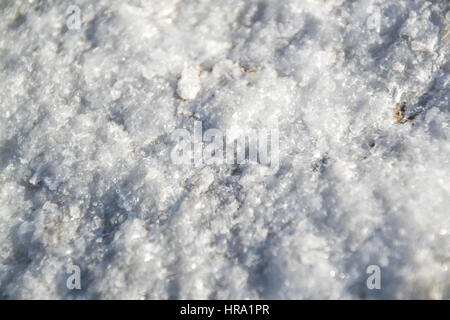 weißer Rock Makro-Aufnahmen Stockfoto