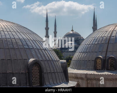 KUPPEL DER HAGIA SOPHIA ISTANBUL TÜRKEI Stockfoto