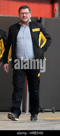 Barcelona, Spanien. 1. März 2017. Formel 1 Vorsaison-Test-Tag 3 in Barcelona. Pirelli-Motorsportchef Paul Hembery Credit: Cronos Foto/Alamy Live-Nachrichten Stockfoto