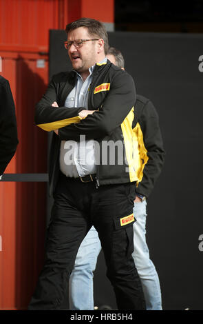 Barcelona, Spanien. 1. März 2017. Formel 1 Vorsaison-Test-Tag 3 in Barcelona. Pirelli-Motorsportchef Paul Hembery Credit: Cronos Foto/Alamy Live-Nachrichten Stockfoto