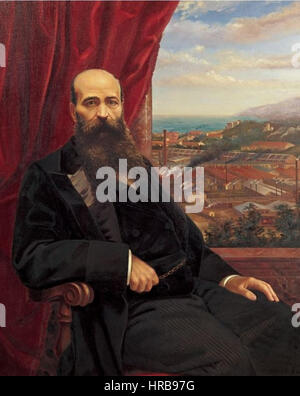 Ritratto di Ferdinando Maria Perrone Stockfoto