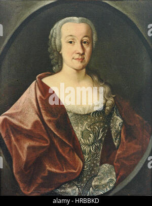Segnitz Maria Sabina 1752 Lichterstein Stockfoto