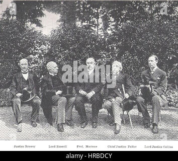 Sklaven del Tribunal Arbitral de Paris de 1899 Stockfoto