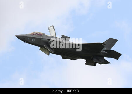 Königliche Luftwaffe Lockheed Martin F-35 b - Farnborough Airshow Stockfoto